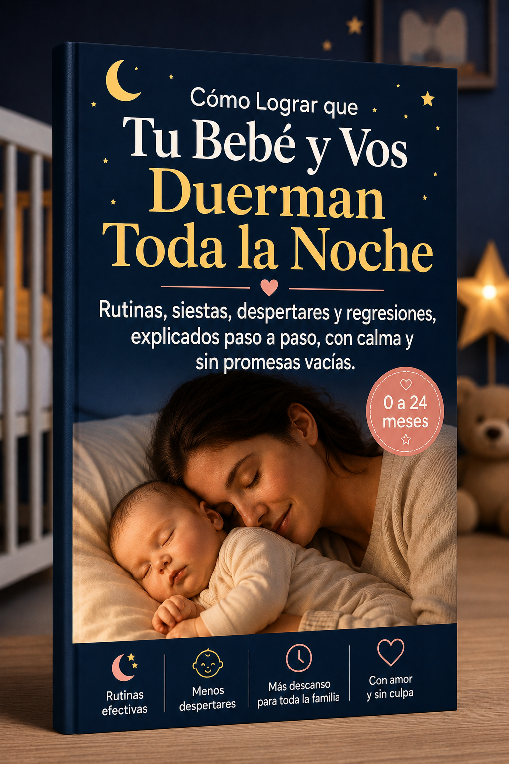 El Método para que Tu Bebé Duerma Toda la Noche + 5 Bonos Exclusivos ⭐+ Video Sobre Cuándo Consultar al Pediatra